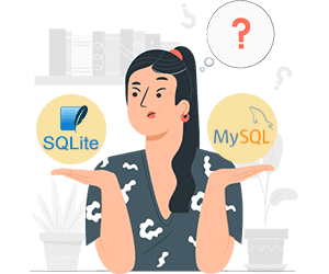 تفاوت  Sqlite و MySQL