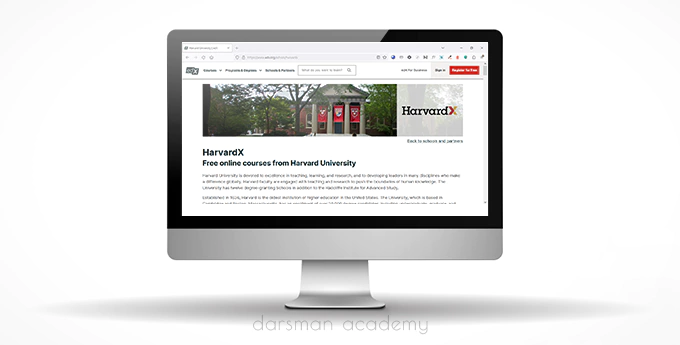 سایت های یادگیری هوش مصنوعی-Harvard and EdX